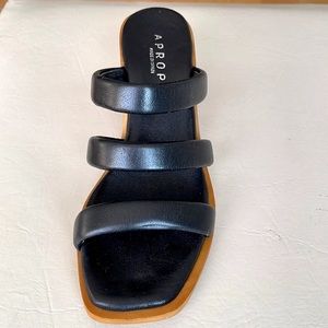A propos women’s leather sandals.